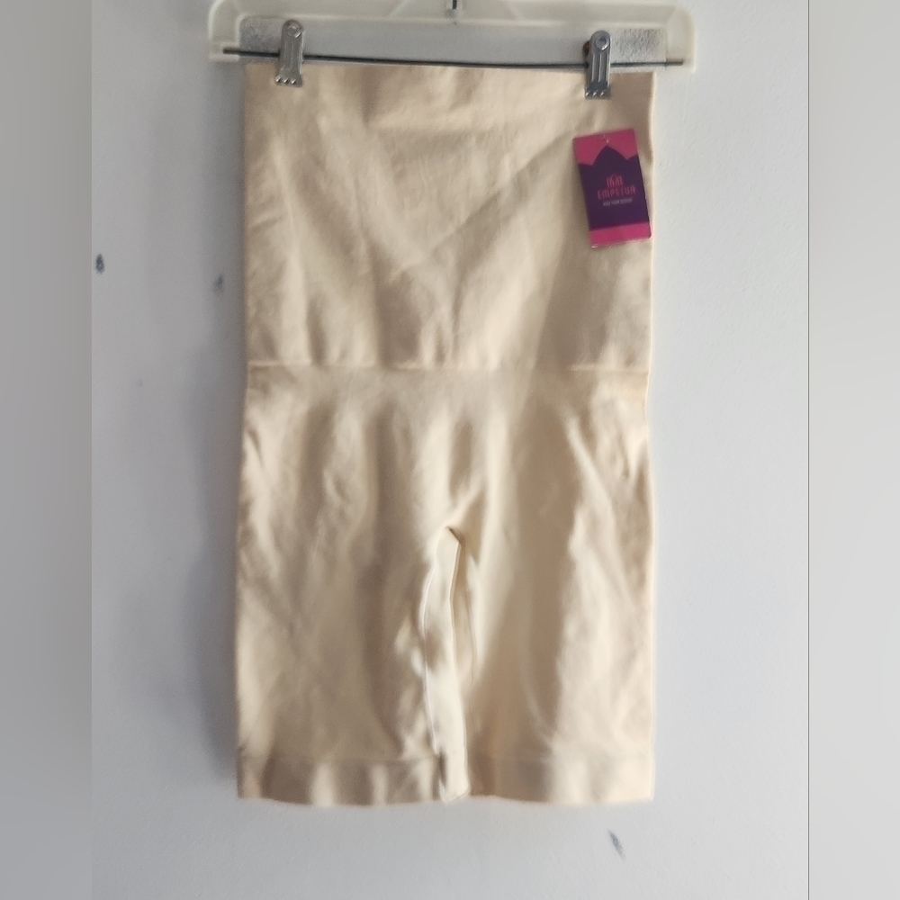 NWT Empetua by Shapermint Cream/Nude High Waist Shapewear Shorts size XL-XXL - Picture 1 of 7